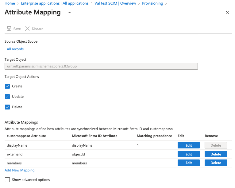 SCIM setup for Microsoft Entra ID | Coalesce Documentation