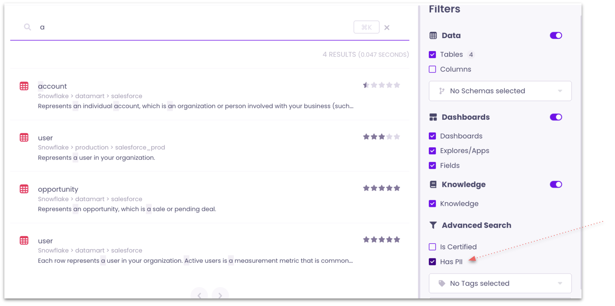 PII and Sensitive Data | Coalesce Documentation