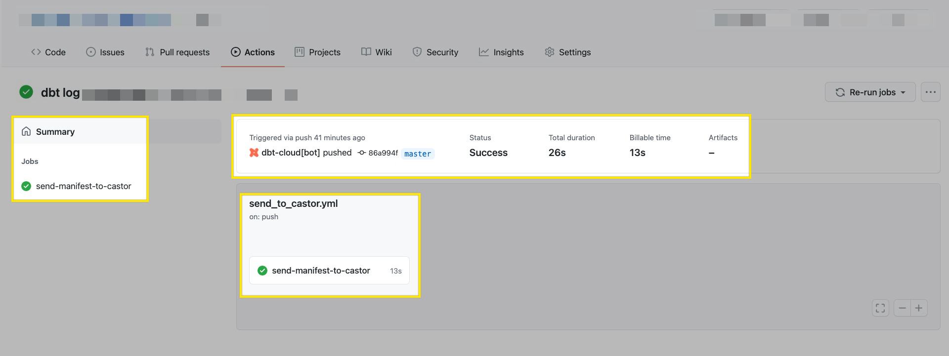 GitHub Actions for dbt Sync | Coalesce Documentation