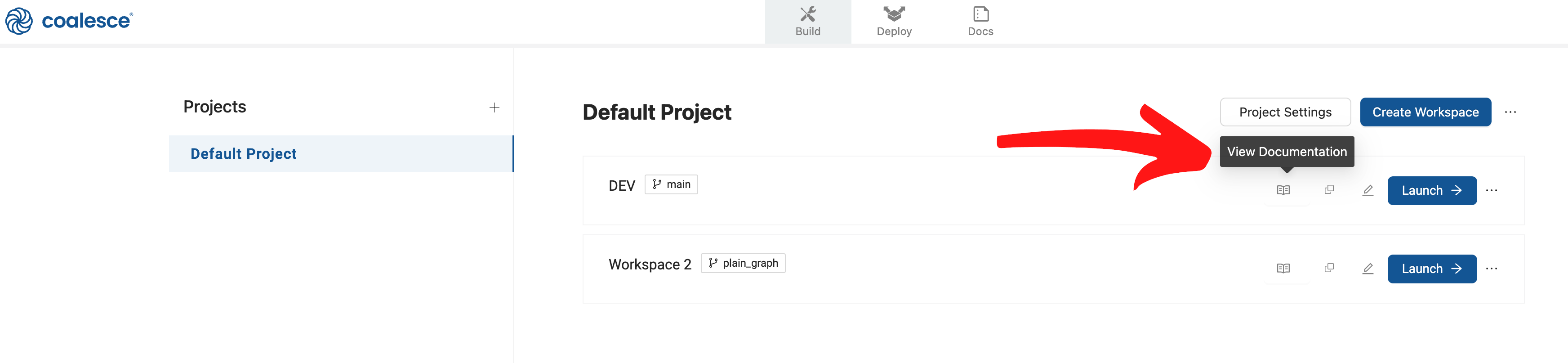 Pipeline documentation from workspaces