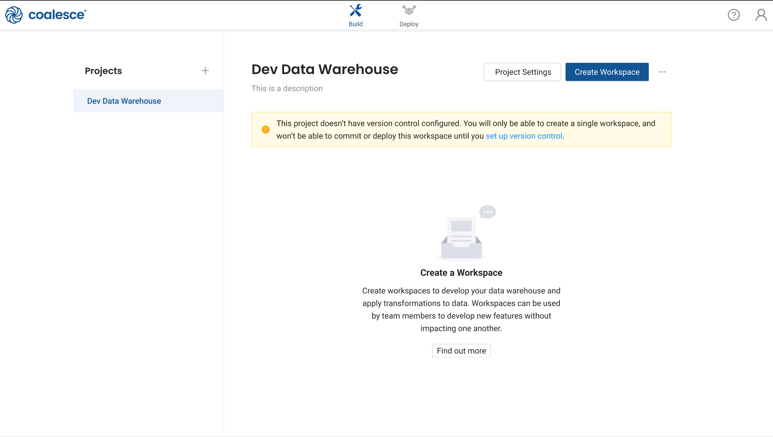 Projects Dashboard